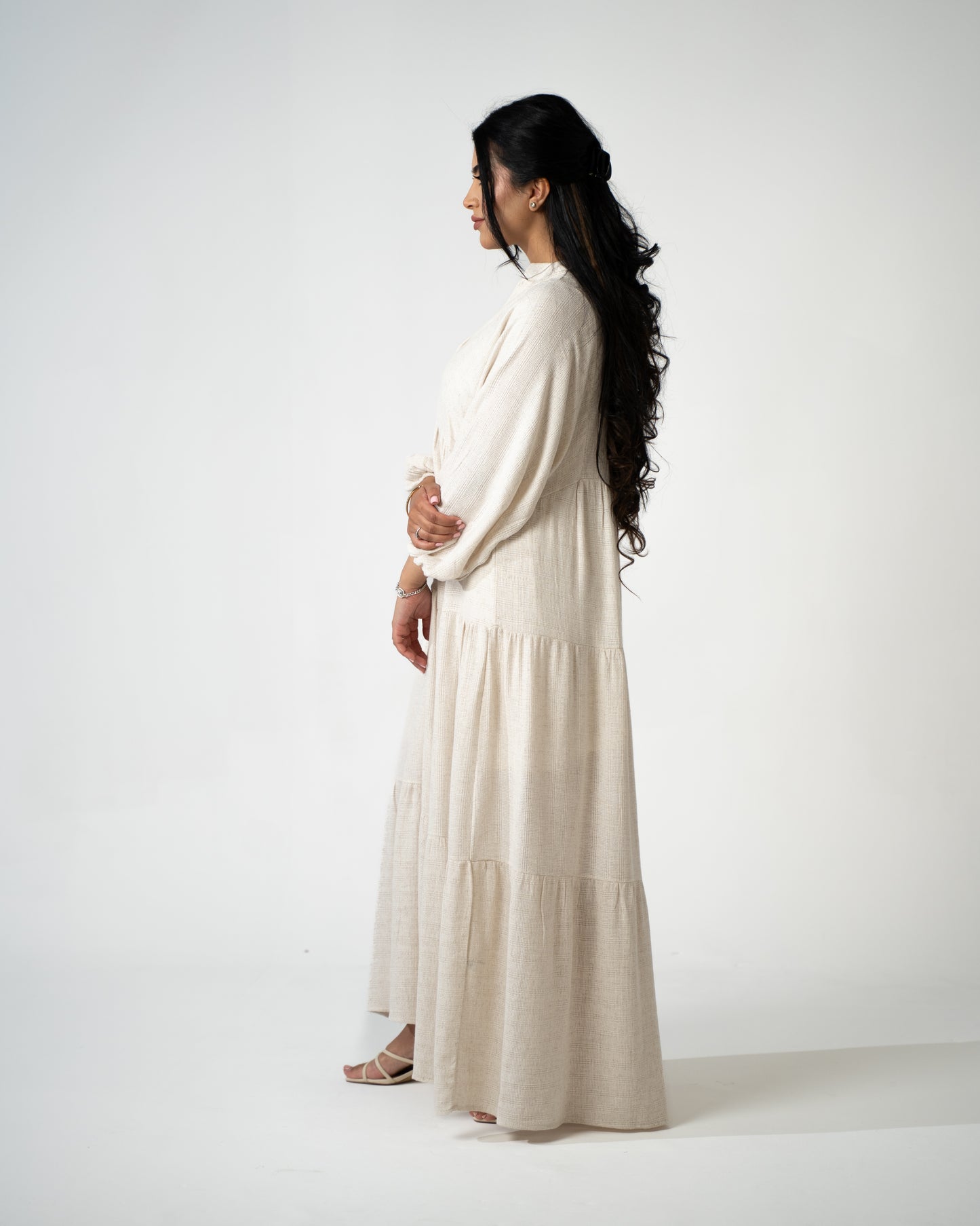 Luma Linen Maxi Dress - Sandstone - Brand By BIBI