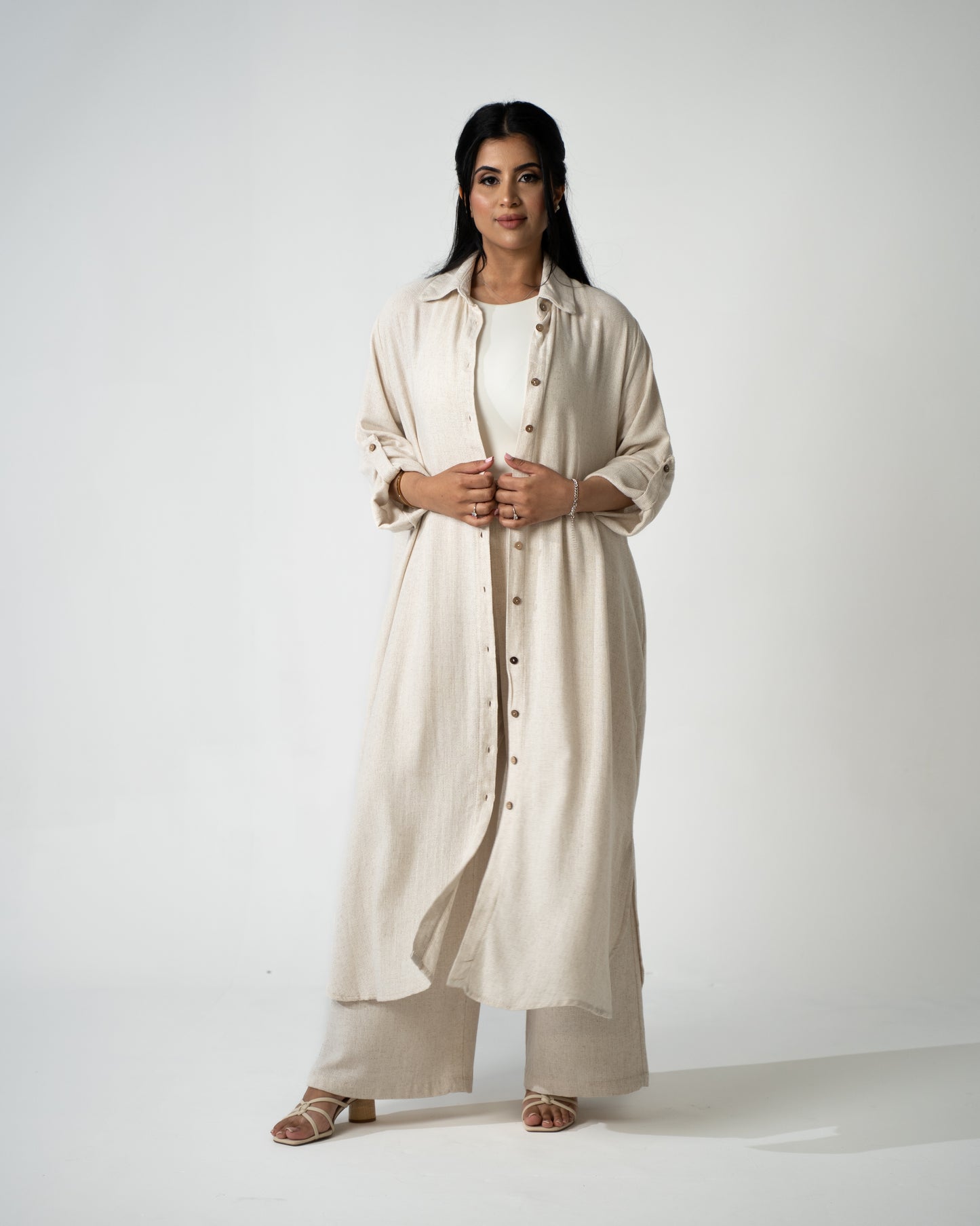 Amal Set - Sand (no stripes) - Brand By BIBI