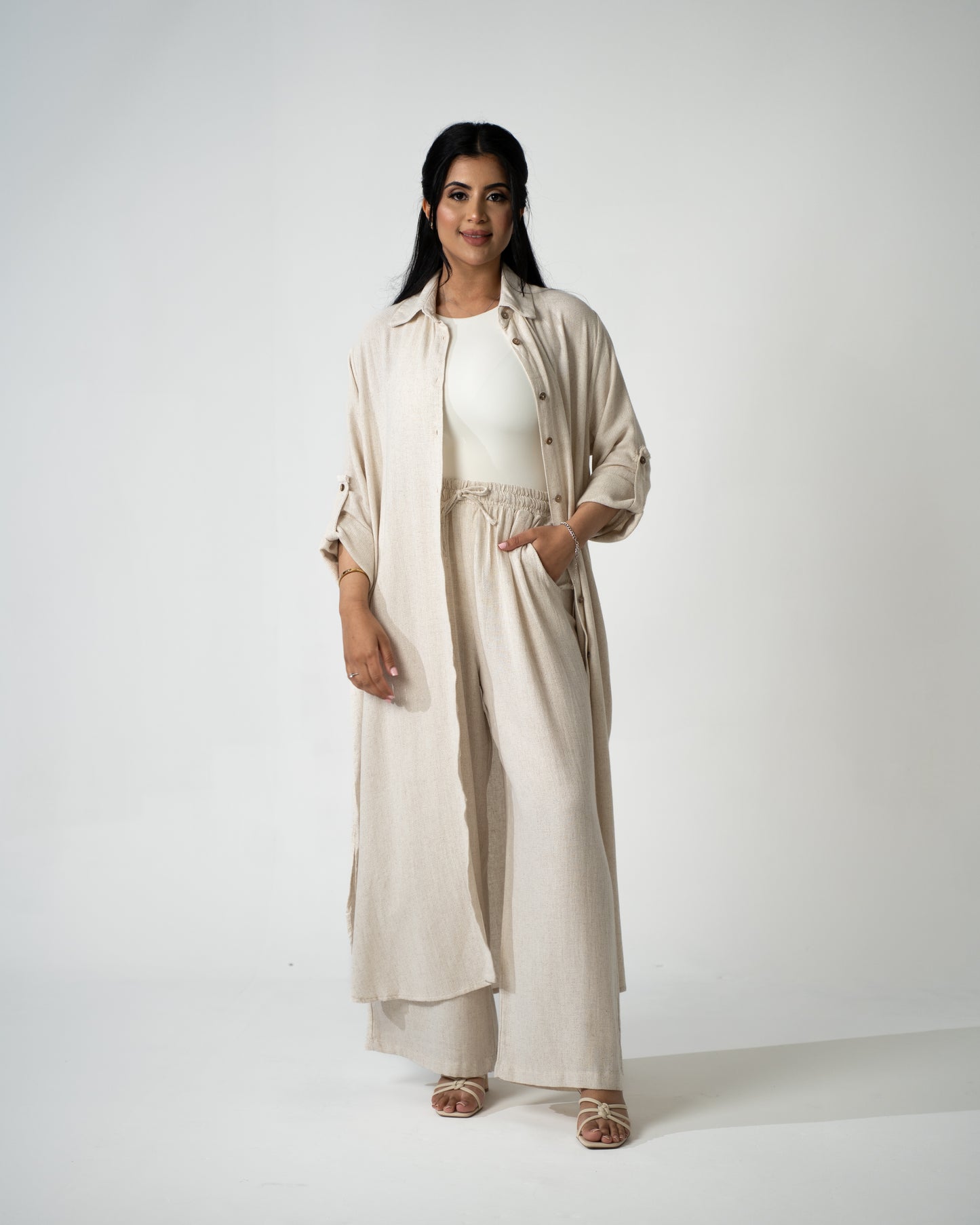 Amal Set - Sand (no stripes) - Brand By BIBI