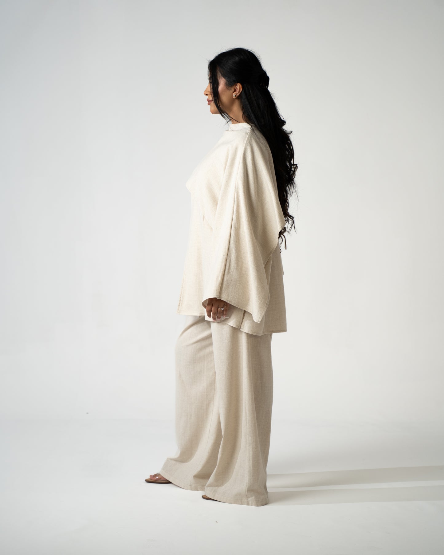 The Layali Co-Ord – Sandstone - Brand By BIBI