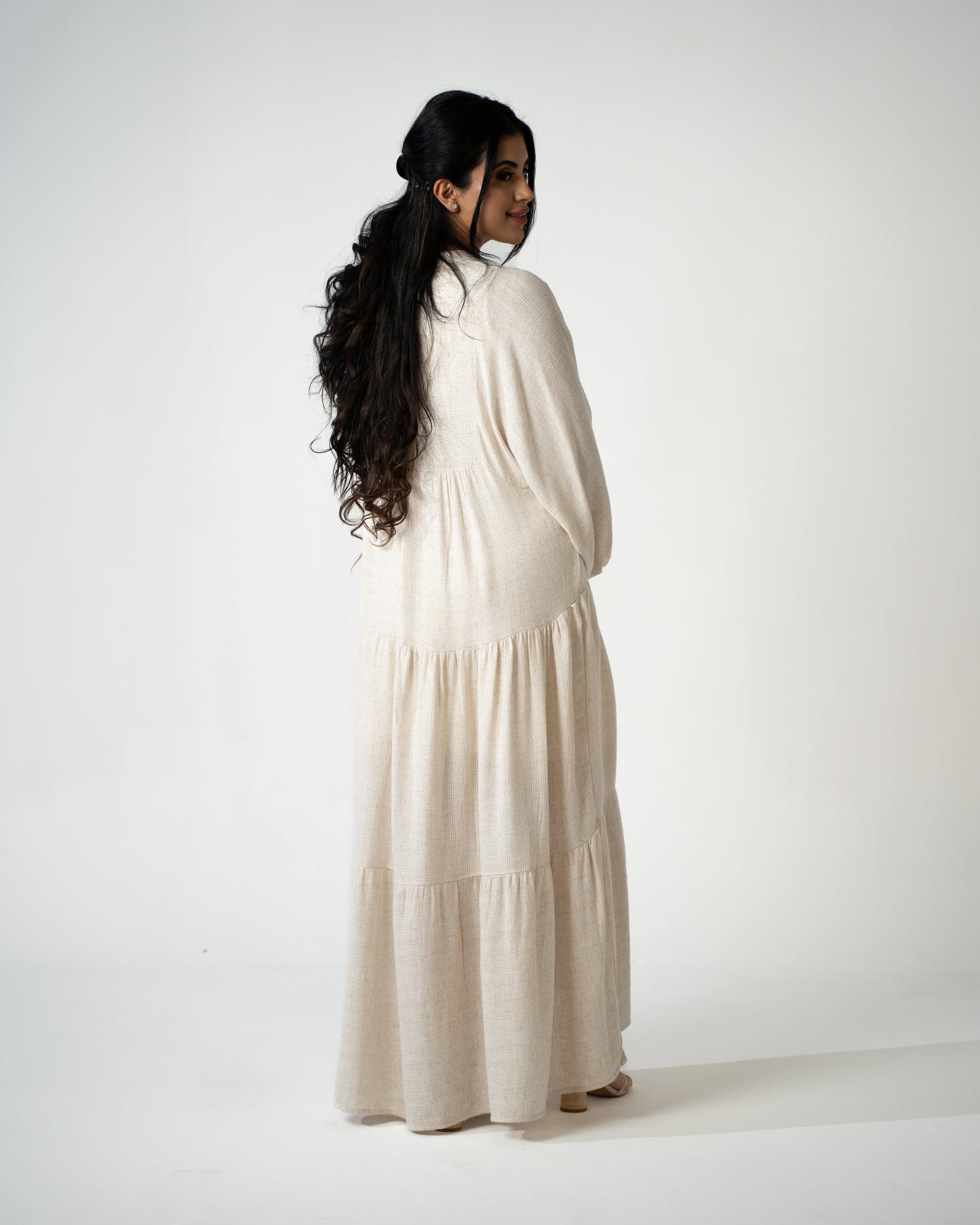 Luma Linen Maxi Dress - Sandstone - Brand By BIBI