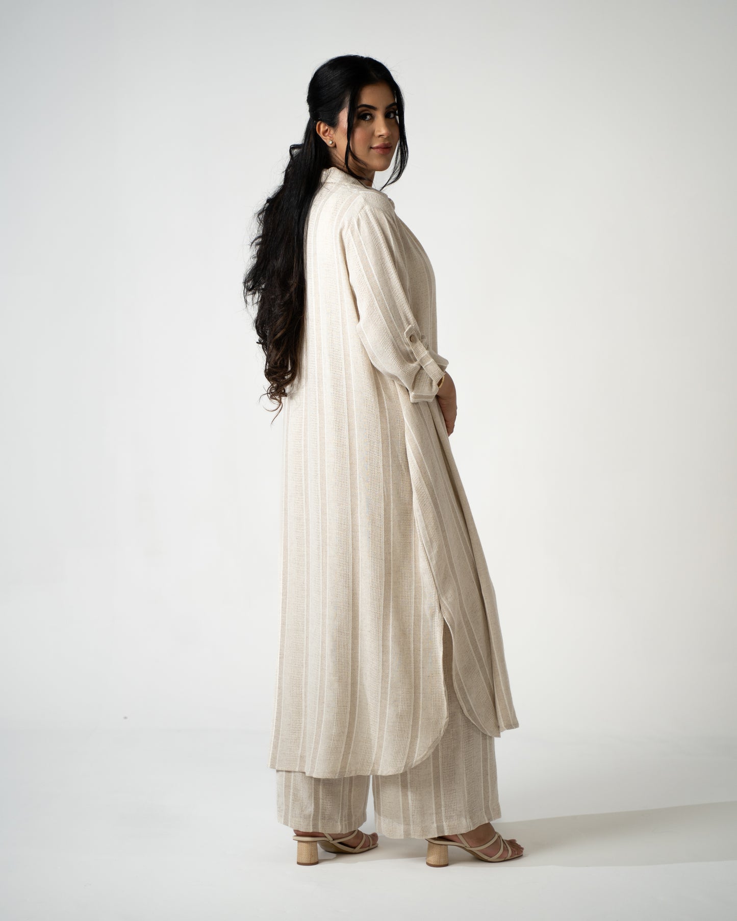 Amal Set - Sand Dune (Striped) - Brand By BIBI