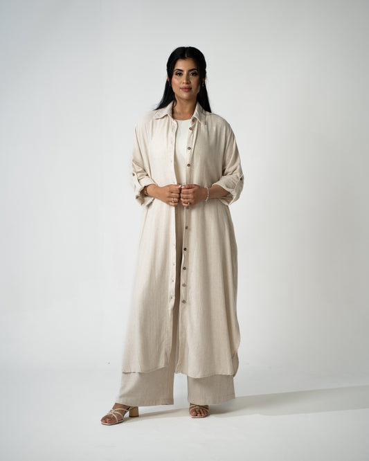 Amal Set - Sand (no stripes) - Brand By BIBI