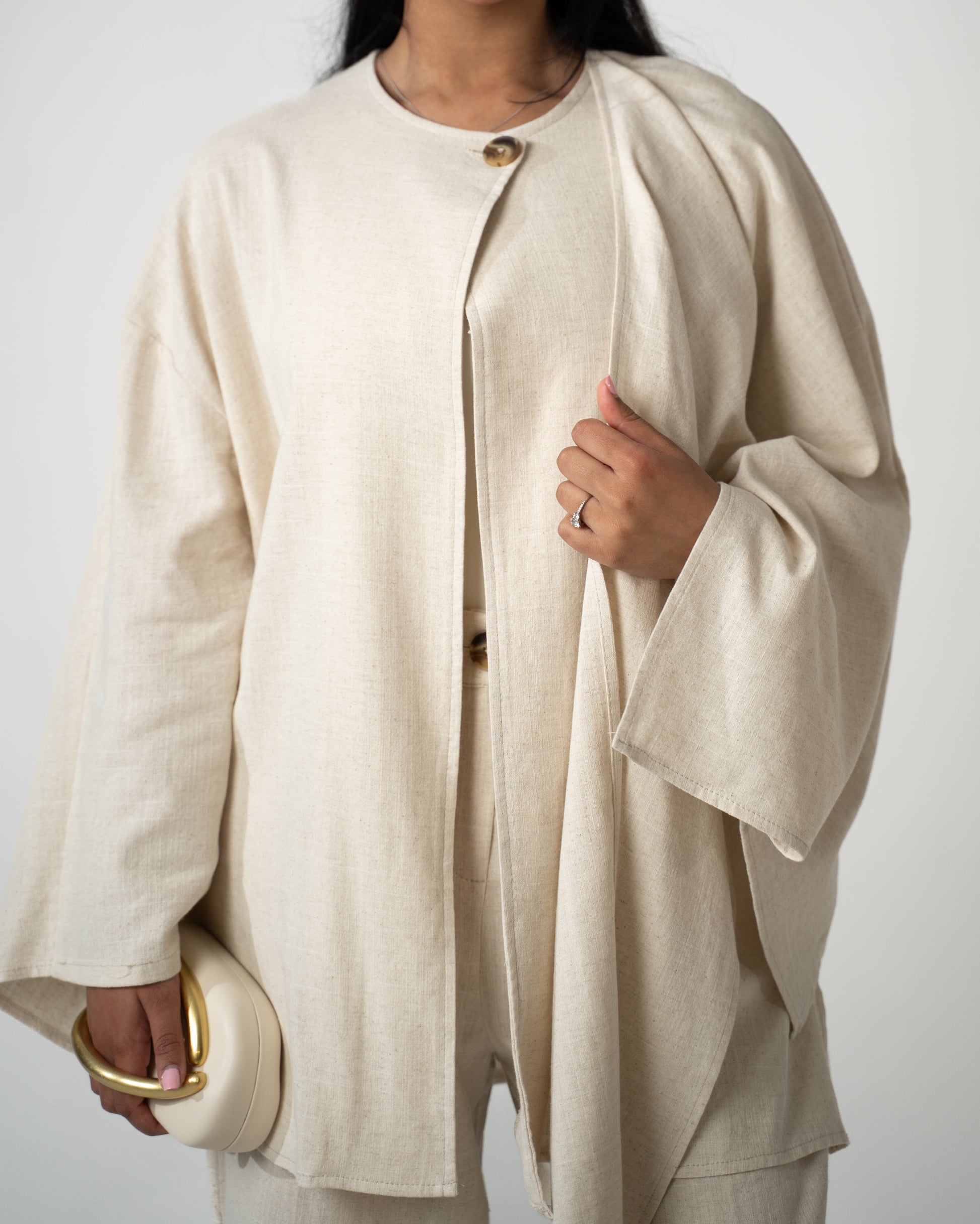 The Layali Co-Ord – Sandstone - Brand By BIBI
