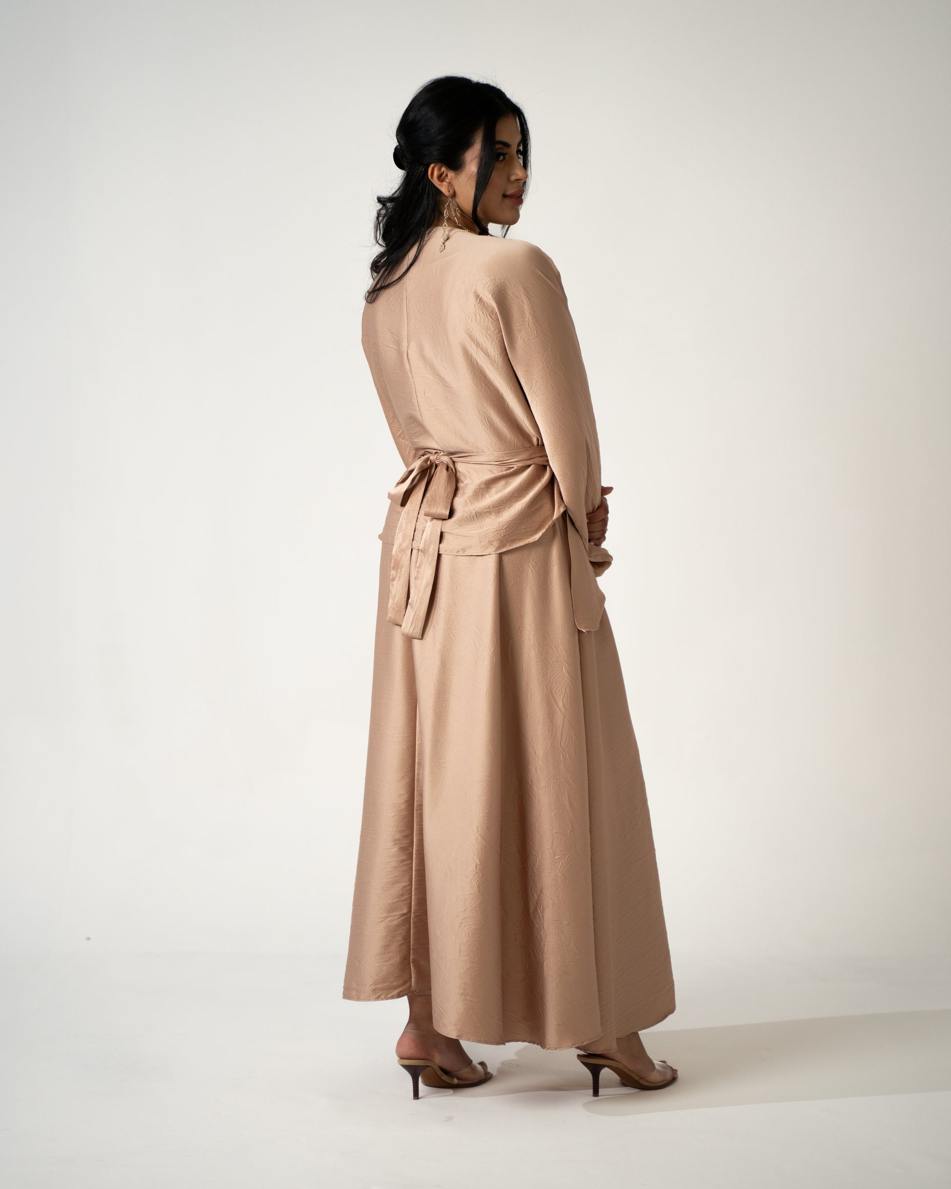 Selma Satin Set - Champagne - Brand By BIBI