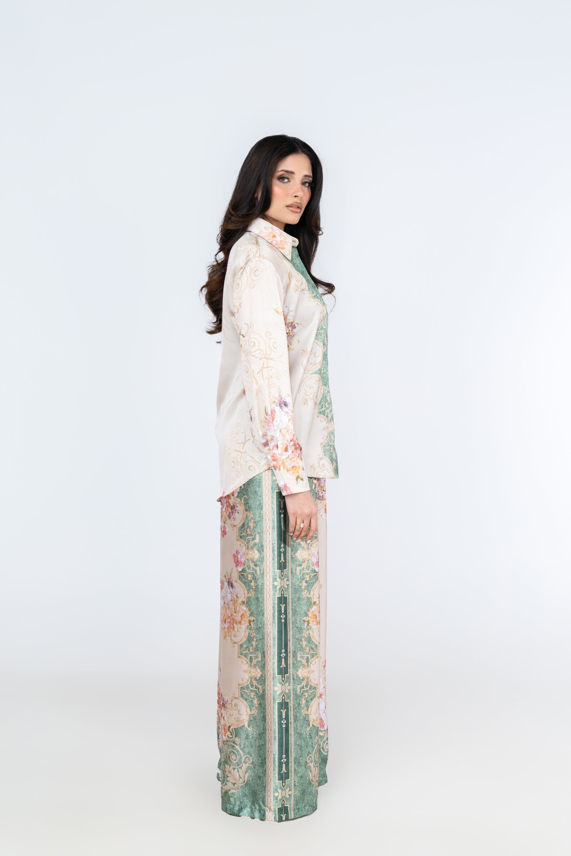 floral print co-ord