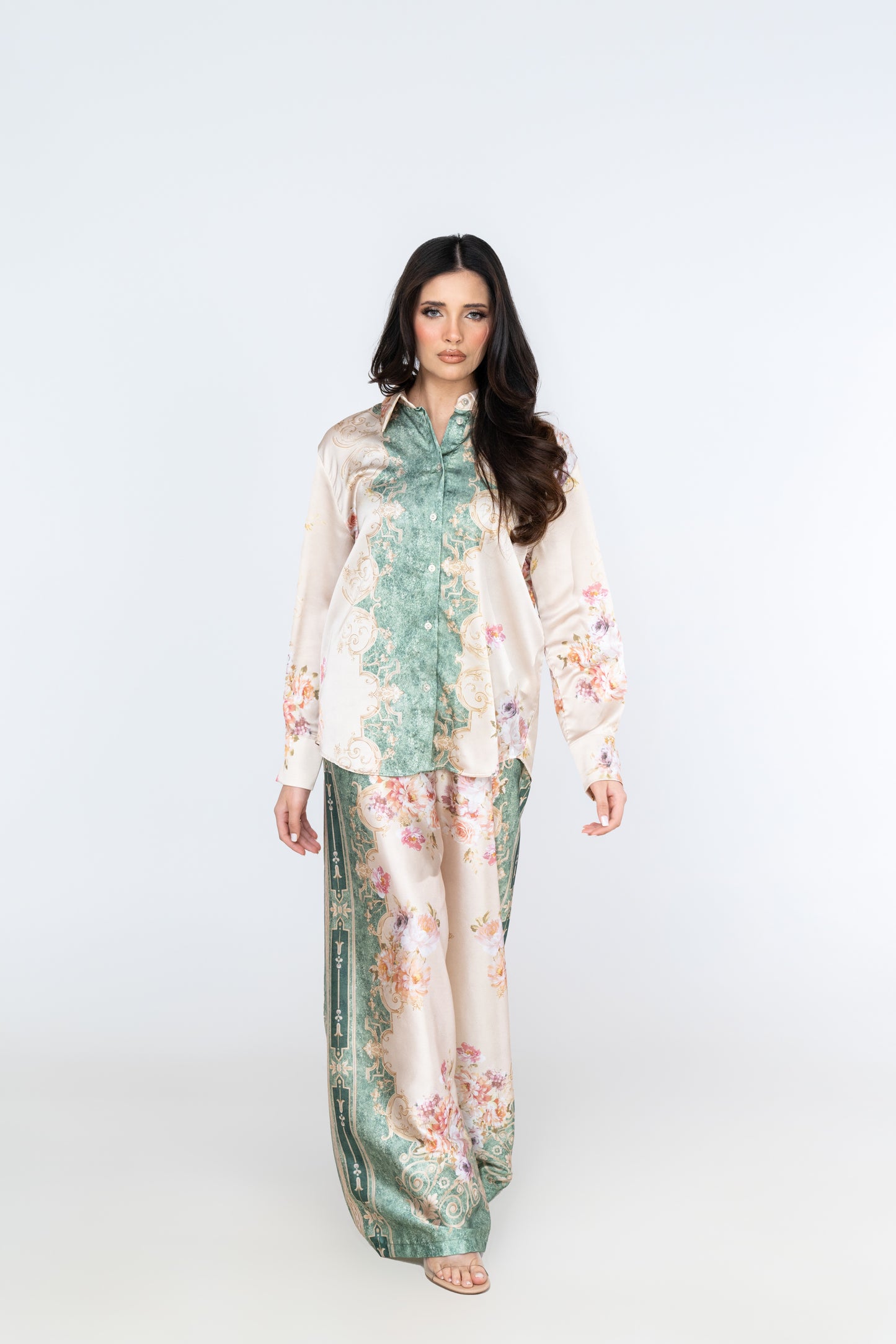 floral print co-ord