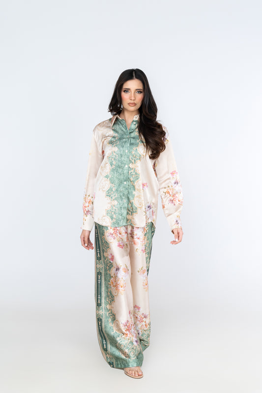 floral print co-ord