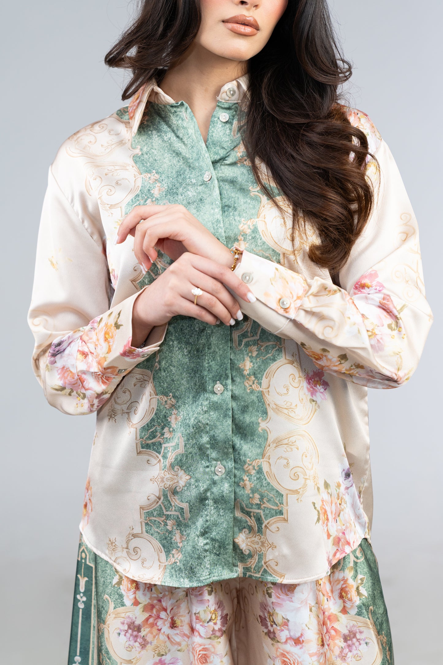 floral print co-ord